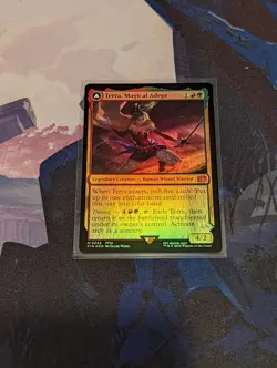 Terra, Magical Adept #0245 (FOIL) Unplayed NM MTG Final Fantasy - Image 1