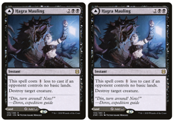 MTG: 2 x Hagra Mauling / Hagra Broodpit - Instant - Zendikar Rising (ZNR) M/NM - Image 1