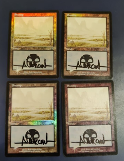 MTG MERCADIAN MASQUES Swamp FOIL x4 price for x4 - Image 1