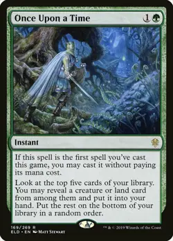 TOP Once Upon a Time / Es war einmal - THRONE ELDRAINE - englisch (n-mint +) - Image 1