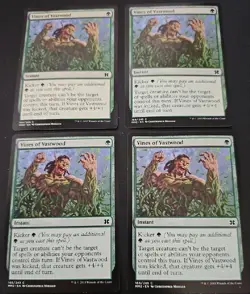 4 x Vines of Vastwood / Ranken - MODERN MASTERS 2015 - englisch ** Playset ** - Image 1