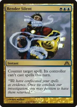 Render Silent -Foil Medium Play MTG Promos: Buy-A-Box - Image 1