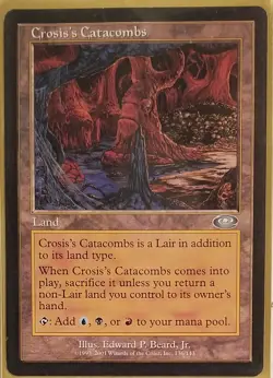 1x Crosis's Catacombs NM x1 -- Planeshift -- MTG - Image 1