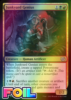 x1 Junkyard Genius BRO MTG 214/287 FOIL UNCOMMON M/NM 1x - Image 1