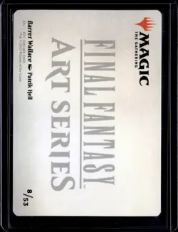 Barret Wallace - 8 - Gold Stamp - Art Card - FIN - NM - MTG Magic the Gathering - Image 2