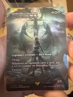 Benedikta Harman / Ishai, Ojutai Dragonspeaker - Showcase Foil - Final Fantasy - Image 1