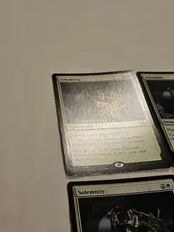 Mtg Nm Foil X4 Solemnity Hour of Devastation Foil - Image 3