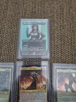 Magic The Gathering Final Fantasy Mythic And Rare Card Lot. - Image 1