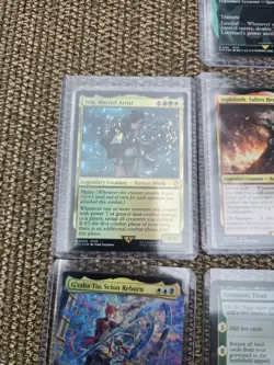 Magic The Gathering Final Fantasy Mythic And Rare Card Lot. - Image 2