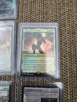 Magic The Gathering Final Fantasy Mythic And Rare Card Lot. - Image 4