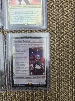 Magic The Gathering Final Fantasy Mythic And Rare Card Lot. - Image 5