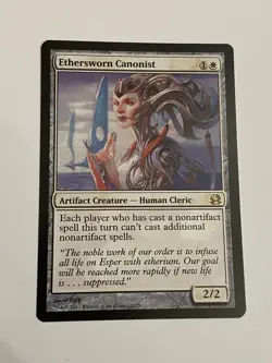 Magic the Gathering : MODERN MASTERS Ethersworn Canonist NM MTG - Image 1