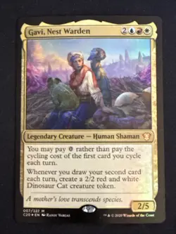 1x Foil Gavi, Nest Warden (7) Commander 2020 LP MTG Magic the Gathering x1 MKE - Image 1