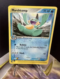 Pokemon TCG Marshtomp Ex Ruby & Sapphire 40/109 MP - Image 1
