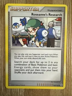 Rosanne’s Research 125/132 Secret Wonders Pokemon Card VLP - Image 1