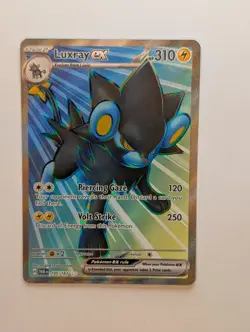 Luxray ex - 195/167 - Pokemon Twilight Masquerade Full Art Ultra Rare NM - Image 1