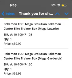 Pokemon TCG Mega Evolution Pokemon Center ETBs - (SET 2) PREORDER ￼ - Image 2