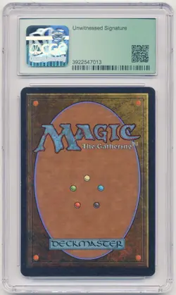 Graded Gold Signed Arboria CGC 8.5 Legends Artist Daniel Gelon 1994 MTG Magic! - Image 2