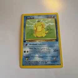 Pokemon TCG Psyduck First Edition Team Rocket 54/82 WOTC Vintage - Image 1
