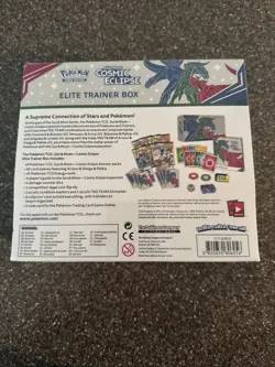 2019 Pokemon TCG Cosmic Eclipse Elite Trainer Box ETB - FACTORY SEALED - Image 2