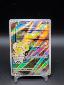 Fidough 213/198 Scarlet & Violet Illustration Rare NM Pokemon Card - Image 1