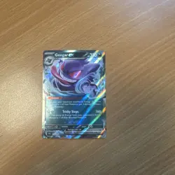 Pokemon Gengar EX TCG Temporal Forces 104/162 Double Rare Pokemon Card - Image 1