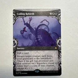 x1 Coiling Rebirth - Showcase R MTG Bloomburrow M/NM, English - Image 1