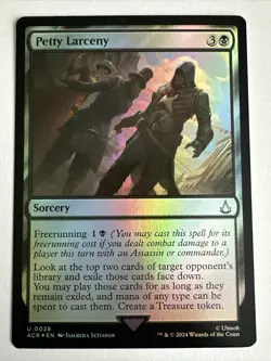 Petty Larceny - Foil Assassin's Creed NM MTG - Image 1