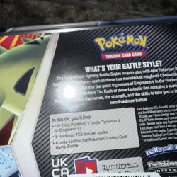 Pokemon TCG Tyranitar & Empoleon V Strikers Tin Bundle - Image 2