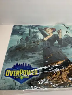 Overpower Card Game World Legends Play Mat ~ Kickstarter Stretch Goal, RARE - Image 2