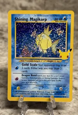 Pokemon TCG Shining Magikarp Holo Card 66/64 Celebrations - Image 1