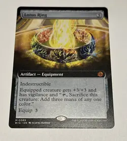 MTG Lotus Ring (Extended Art) 89 - Outlaws of Thunder Junction - Image 1