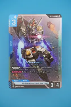 Gundam RX-78-2 ST01-001 LR Starter Deck Gundam Card Game - Image 1
