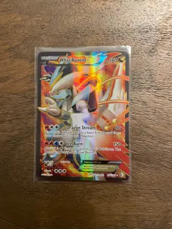 White Kyurem EX Boundaries Crossed 146/149 Pokemon Card TCG - (MP) - Image 1