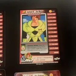 DBZ Dragon Ball Z CCG TCG Android 16 Level 1-3 + HT Unlimited Cell Saga Cards - Image 3