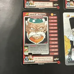 Android 20 1-3 + HT Cell Saga DBZ Dragon Ball Z Tcg CCG LIMITED CARD STARTER SET - Image 4
