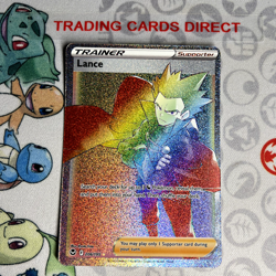 Lance 206/195 Holo Secret Rare Silver Tempest Pokemon Card - Image 1
