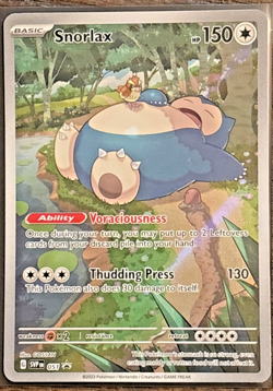 Snorlax 051 (Near Mint/Mint) Sv: Scarlet & Violet Promo Cards Holo - Image 1