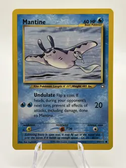 MANTINE - 64/111 - Neo Genesis - Pokemon Card - NM - Image 1