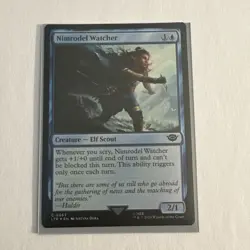 1x Nimrodel Watcher - NM MTG - Lord of the Rings : Tales of Middle-Earth - Image 1