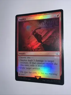 FOIL Suplex Sabin Figaro FFVI (MTG Final Fantasy) (Sorcery) - Image 4