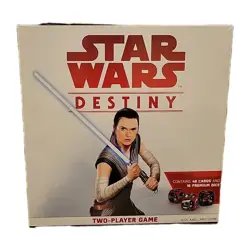 Star Wars Destiny Starter Set Board Game Sealed The Last Jedi Card Dice Game - Image 1