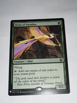 BIRDS OF PARADISE mtg NM Conspiracy: Take The Crown Rare - Image 1