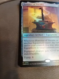 Hammer of Nazahn Commander Masters Foil - Image 2