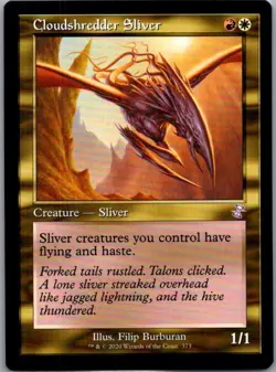 #373 Cloudshredder Sliver Time Spiral: Remastered - Image 1