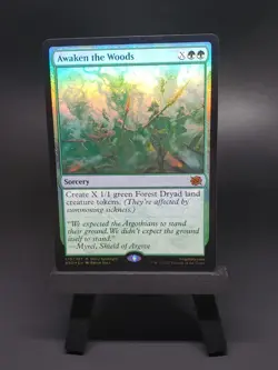 Awaken the Woods The Brothers' War Foil - Image 2