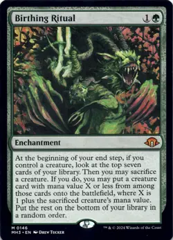 Birthing Ritual Modern Horizons 3 - Magic MTG NM - Image 1