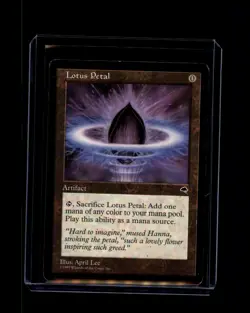 MTG Lotus Petal Common (C) Tempest - Image 1