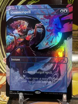 MTG | Counterspell (Borderless) (331) [Secret Lair] ✨FOIL✨ - Image 1