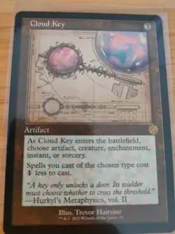 MTG Cloud Key (Schematic Retro Frame) The Brothers' War M/NM Free UK P&P - Image 1